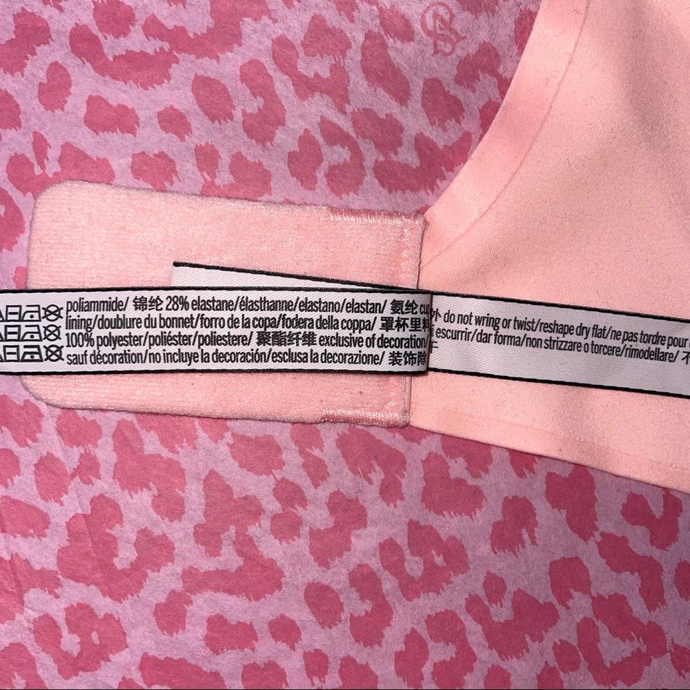 Victoria's Secret Lined Demi Bra Light Peach Size 36D - Picture 11 of 11